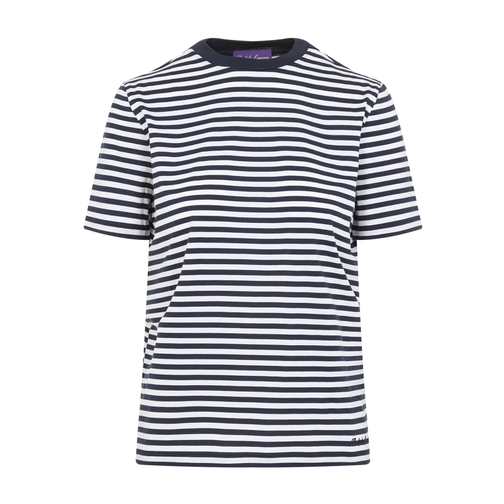 Ralph Lauren Dameskleding T-shirts Polo's Blauw Ss25 Blue Dames