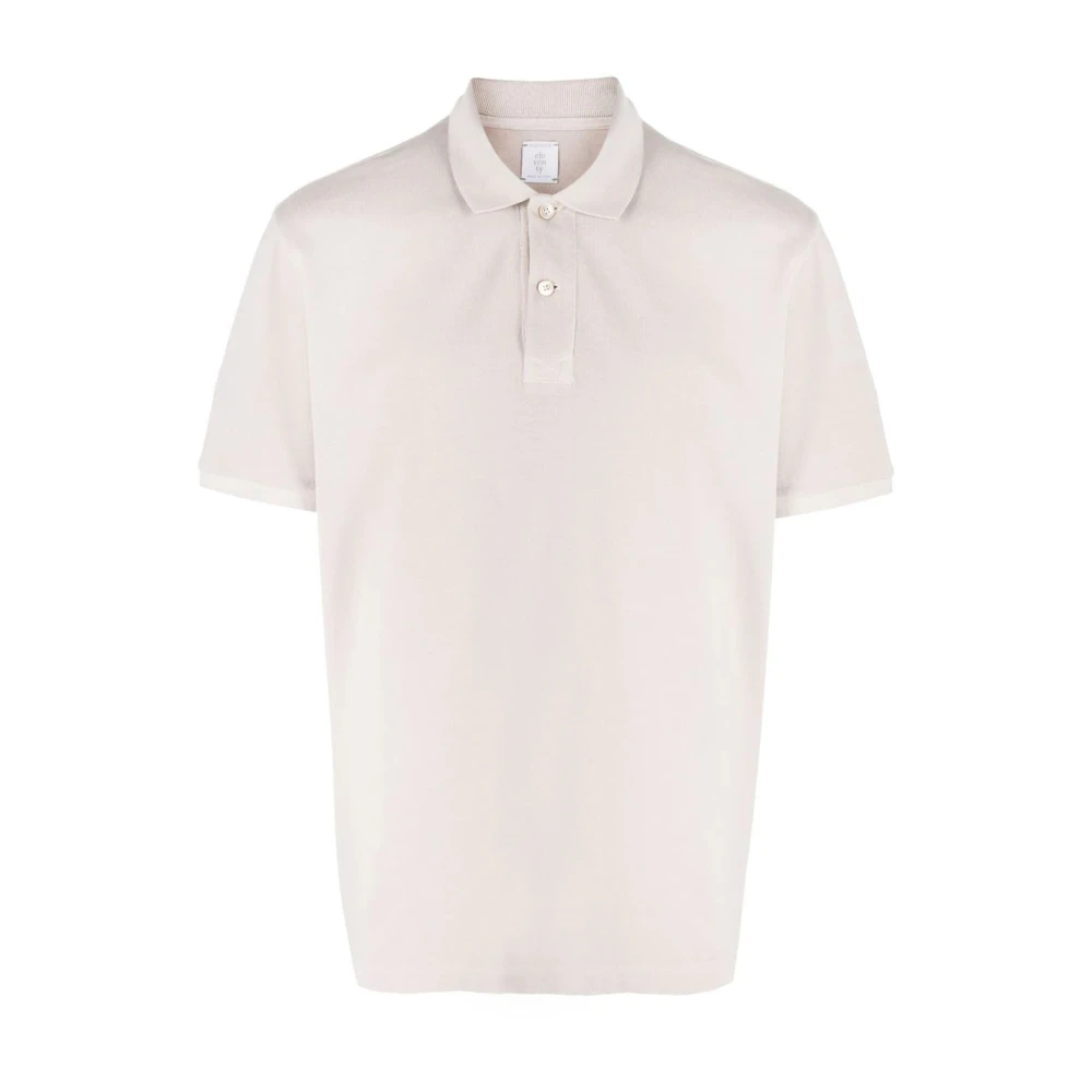 Eleventy Casual Beige Polo Shirt Beige Heren