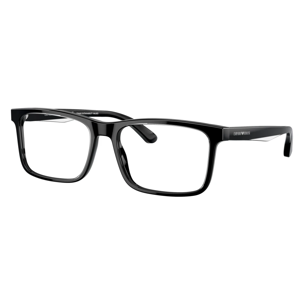 Emporio Armani Unisex Black Glasses, 54 Mm, 0Ea3227