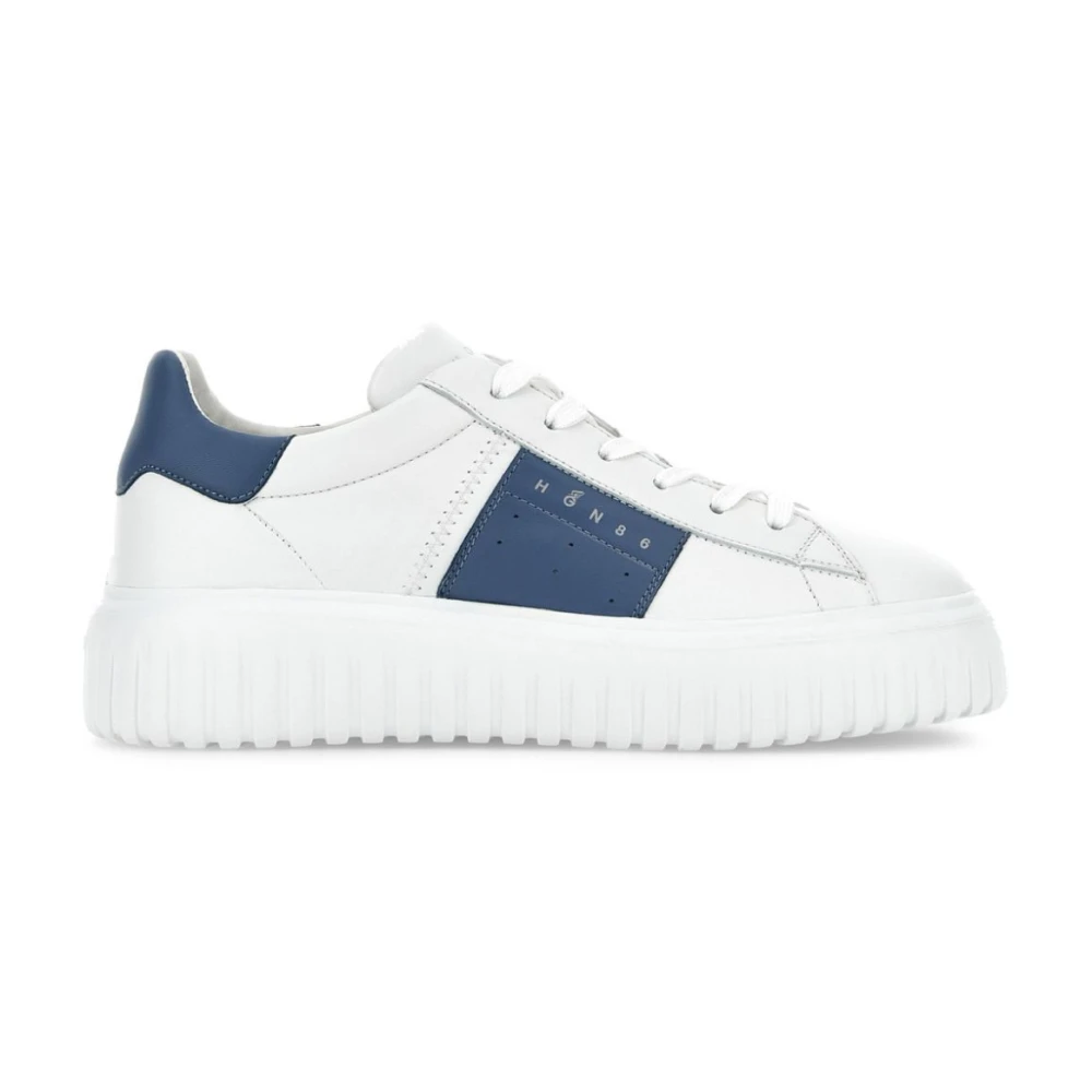Hogan Gestreepte Sneakers Heren Schoenen Wit