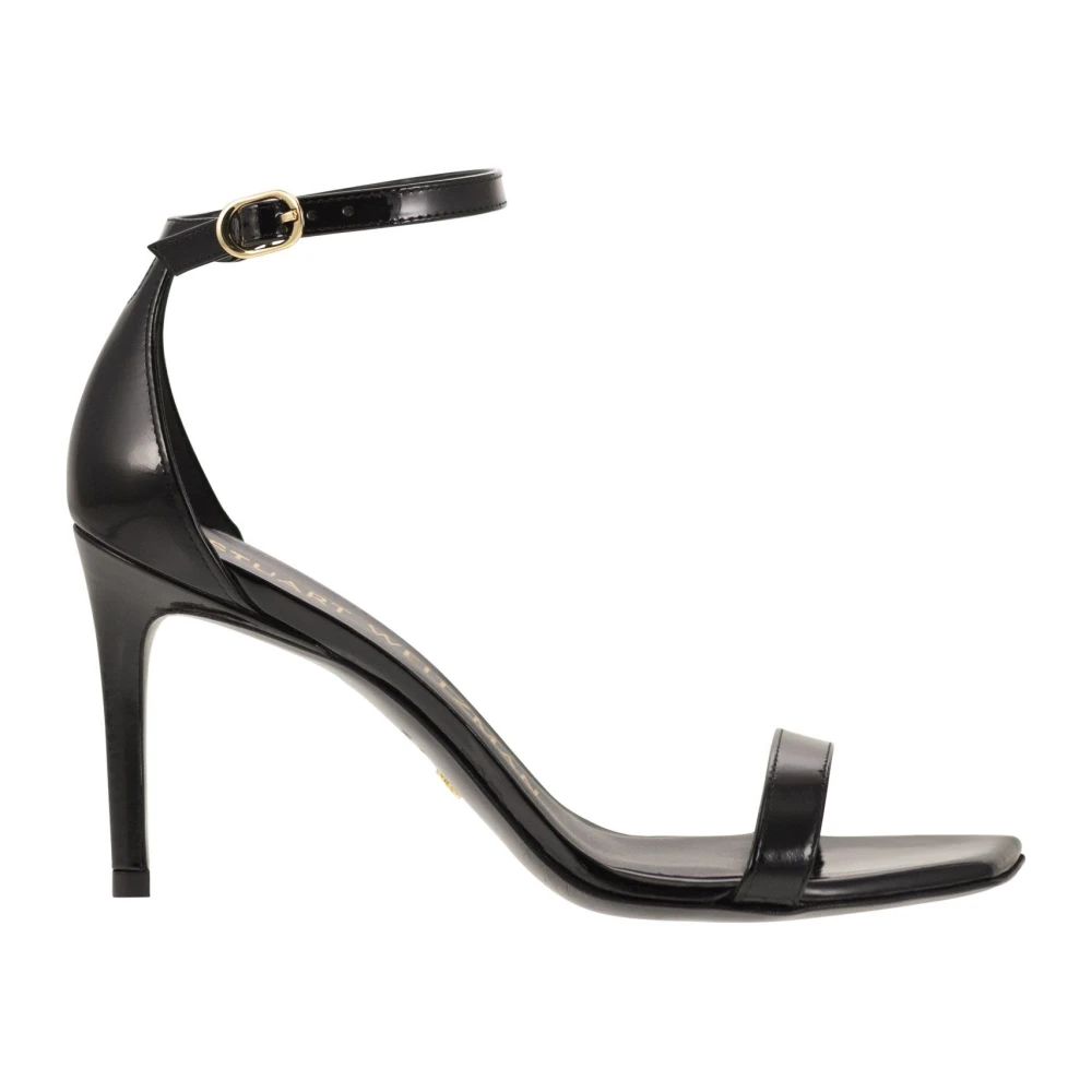 Stuart Weitzman High Heel Sandals Black, Dam