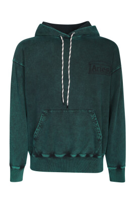 sweatshirt-vert-effet-use-elegant