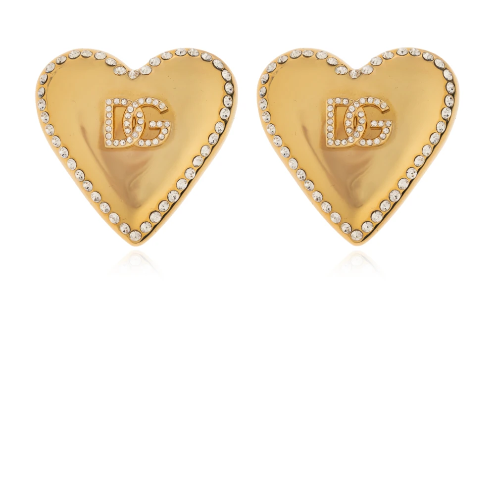 Dolce & Gabbana Women's Yellow Brass Earrings - Earrings - One Size - Accessories