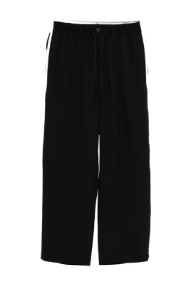 black-drawstring-wide-leg-pants