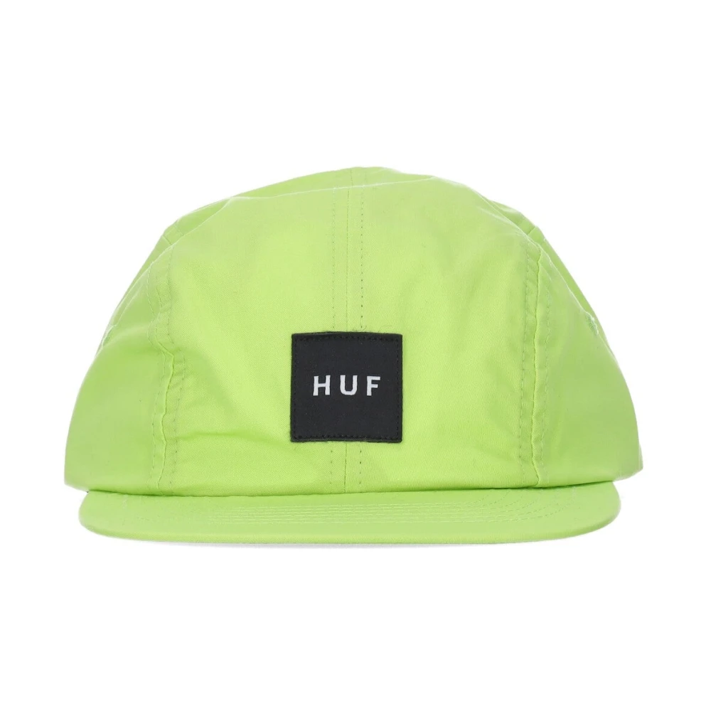HUF Platte klep pet Essentials Box Logo Green Heren
