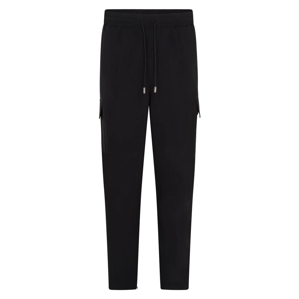 Mallet London Zwarte Ripstop Cargo Broek Black Heren