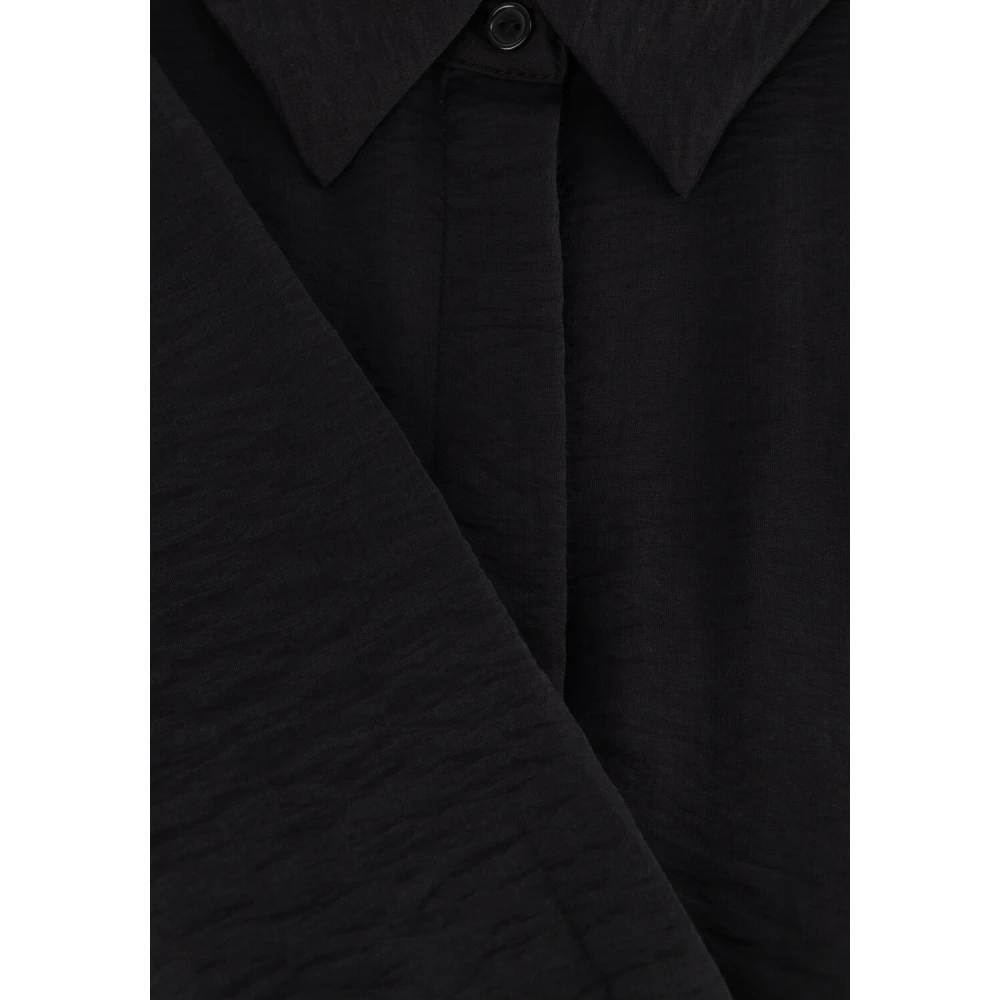 moss copenhagen Zwarte Blouse Mschcarcella Stijl Black Dames