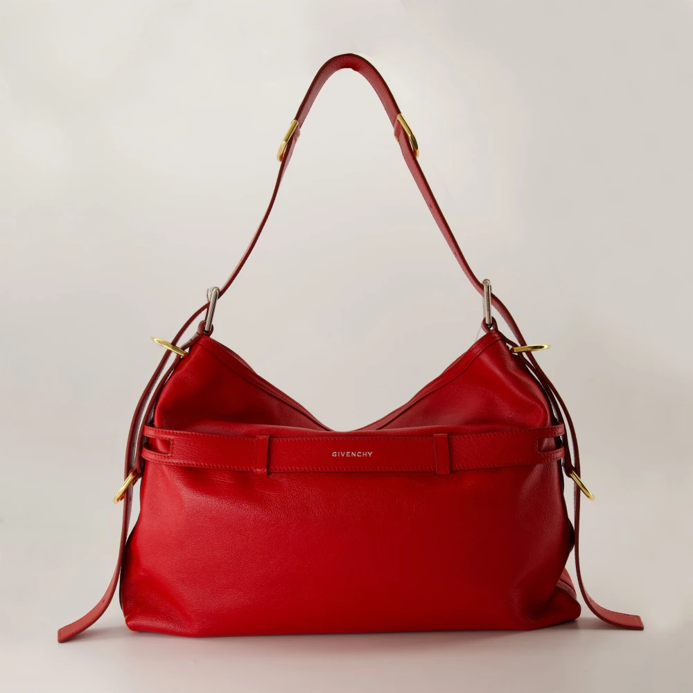 Givenchy Rode Leren Medium Tote Tas Red Dames