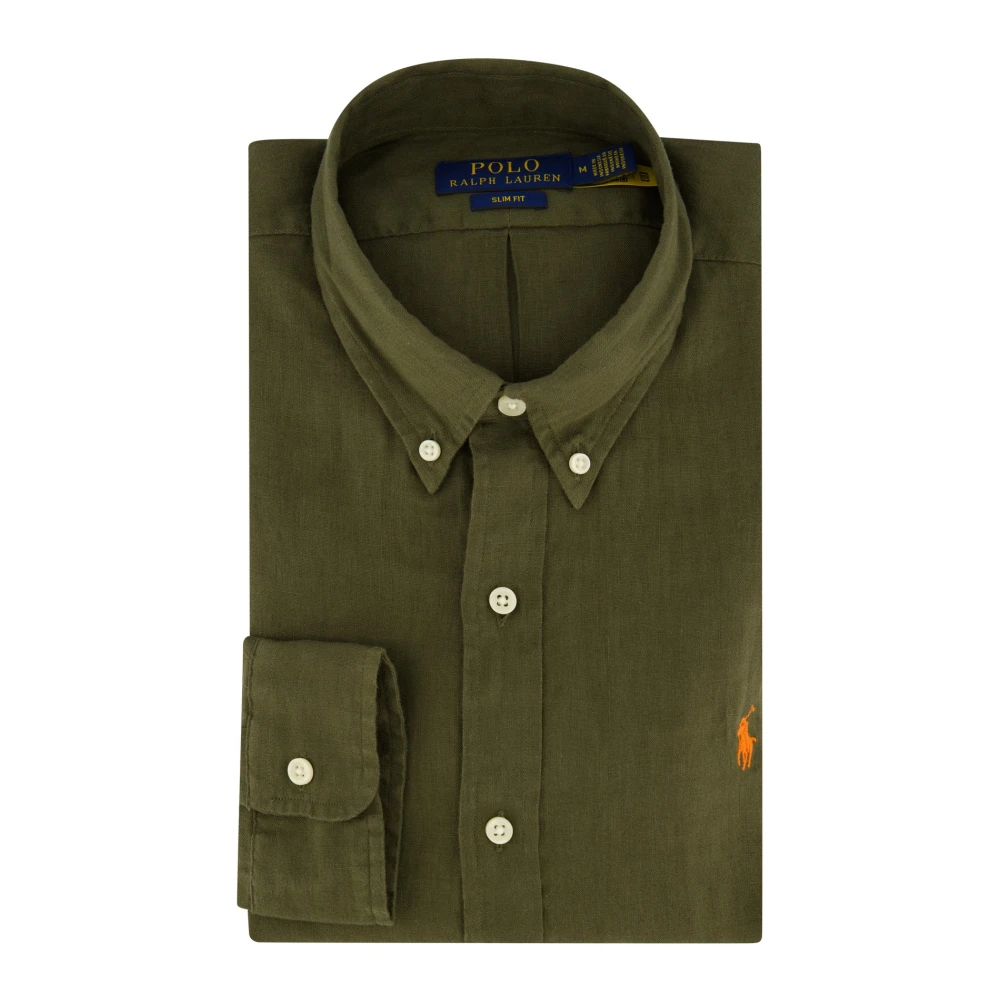 Polo Ralph Lauren Casual Groene Overhemd Green Heren