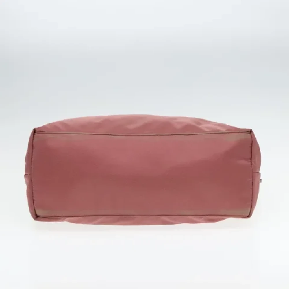 Prada Vintage Pre-owned Nylon prada-bags Pink Dames