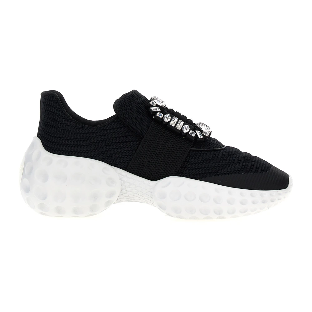Roger Vivier Viv’ Run Light Sneakers Dames Schoenen Zwart