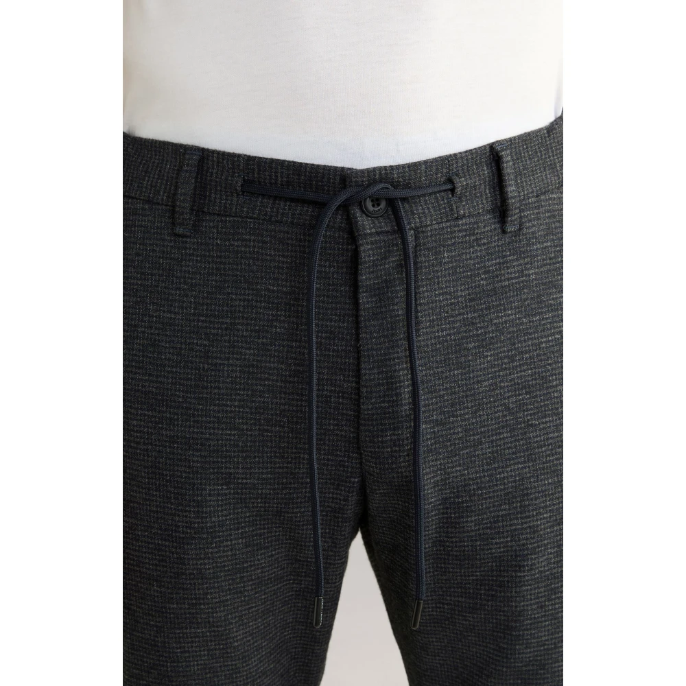Joop! Moderne Donkerblauwe Chino Stijl Broek Black Heren