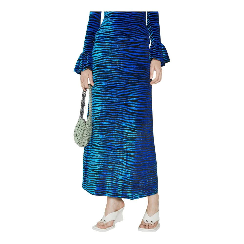Rabanne Donna Blu Gonne, 2XS, New,