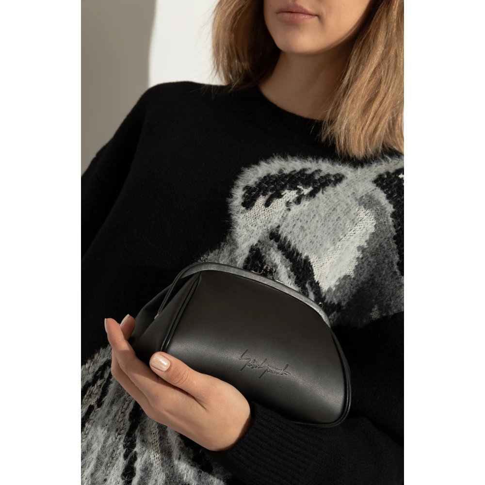 Yohji Yamamoto Schoudertas uit de Discord-collectie Black Unisex
