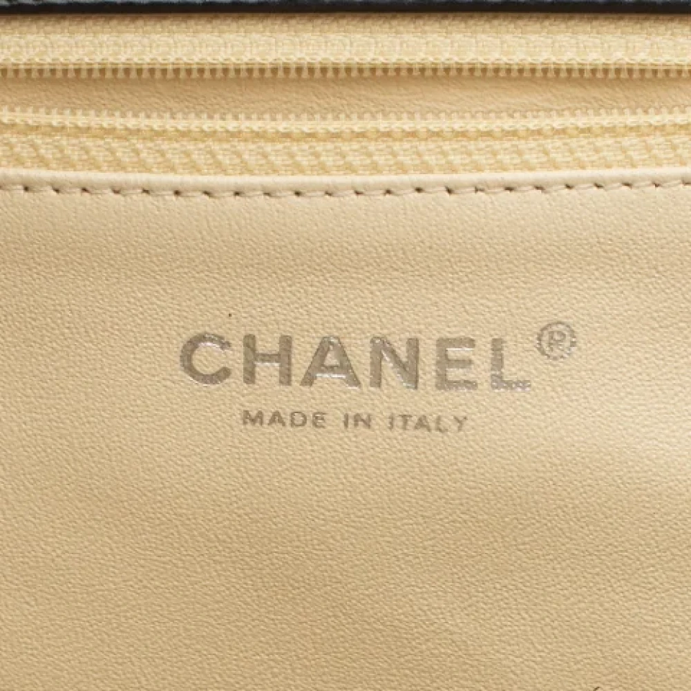 Chanel Vintage Pre-owned Leather chanel-bags Black Dames