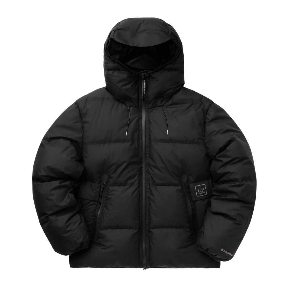 C.P. Company Metropolis Hooded Donsjack in Zwart Black Heren