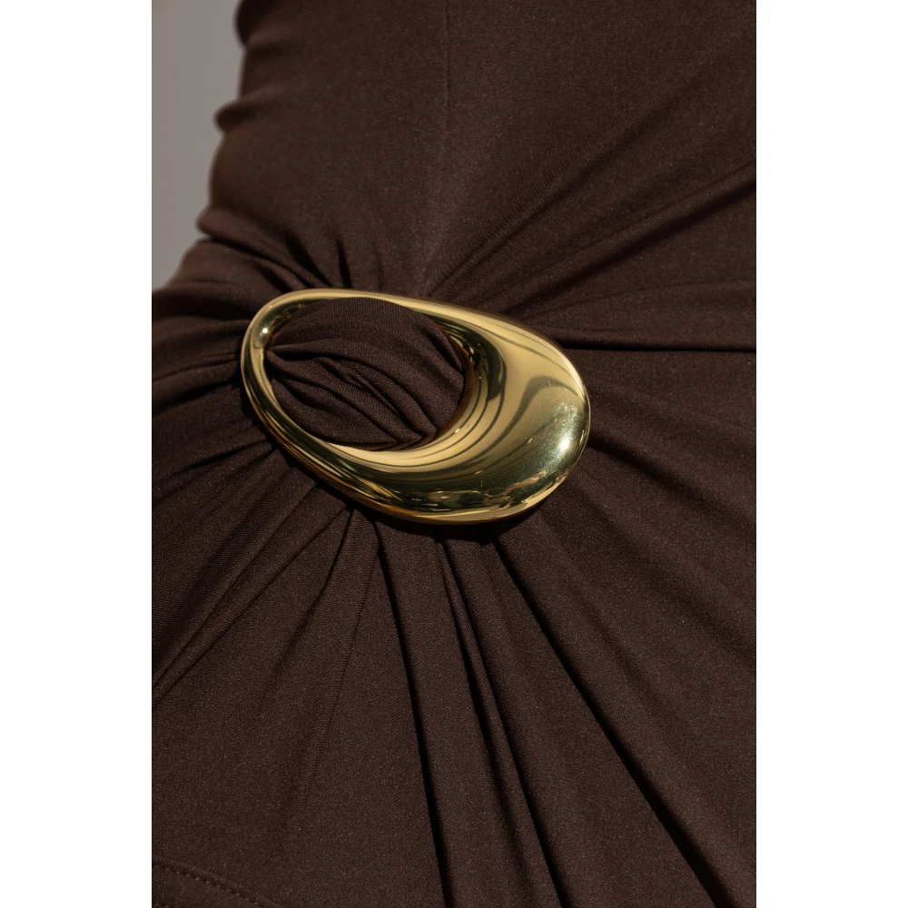 Bottega Veneta Badpak met applicatie Brown Dames