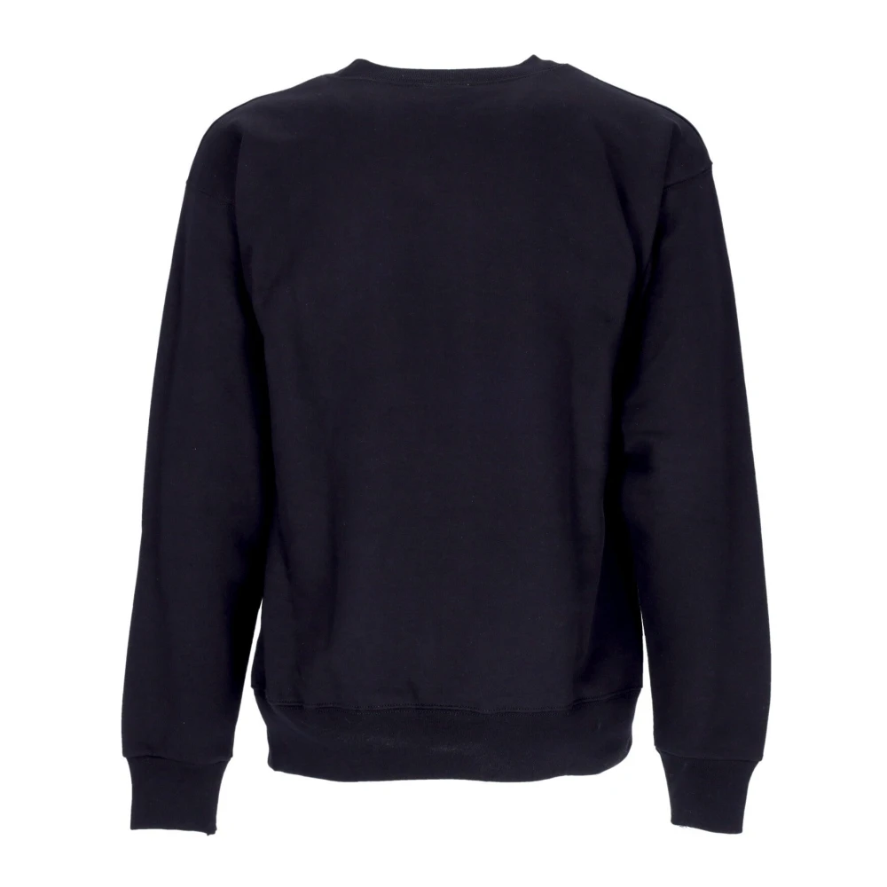 Thrasher Jagged Logo Crewneck Sweatshirt Zwart Blauw Black Heren