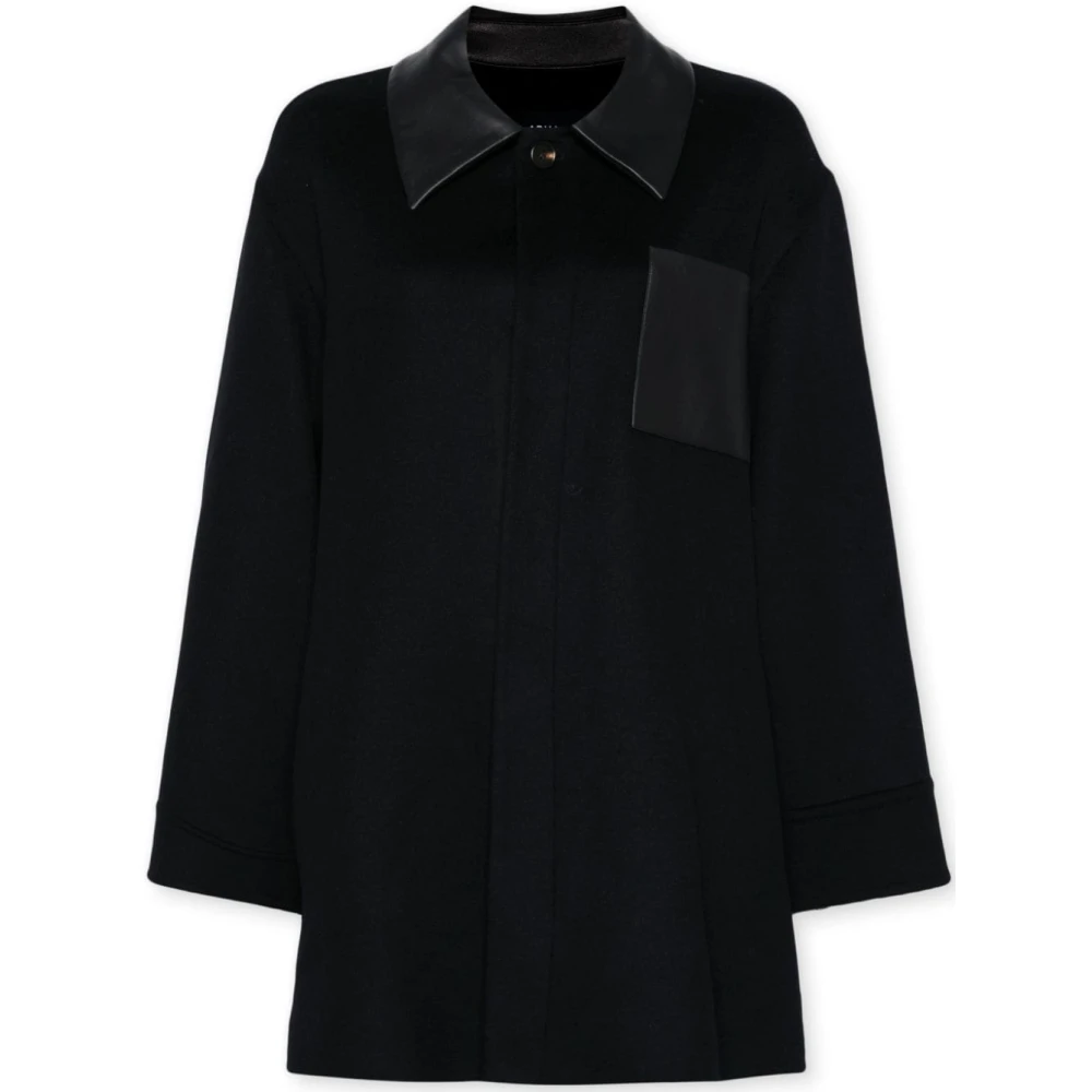 Arma Zwarte Stijlvolle Jassen Black Dames