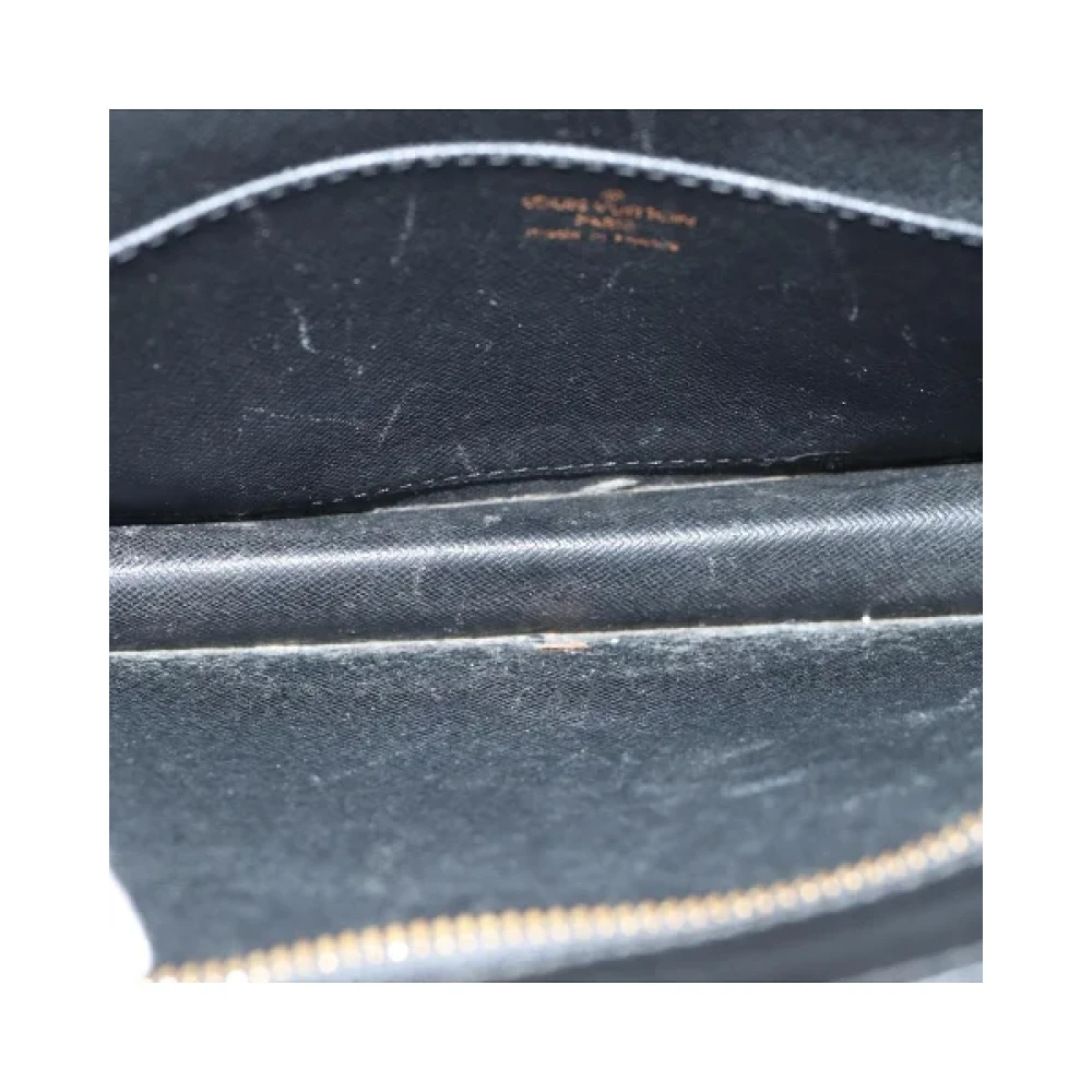 Louis Vuitton Vintage Pre-owned Leather clutches Black Dames