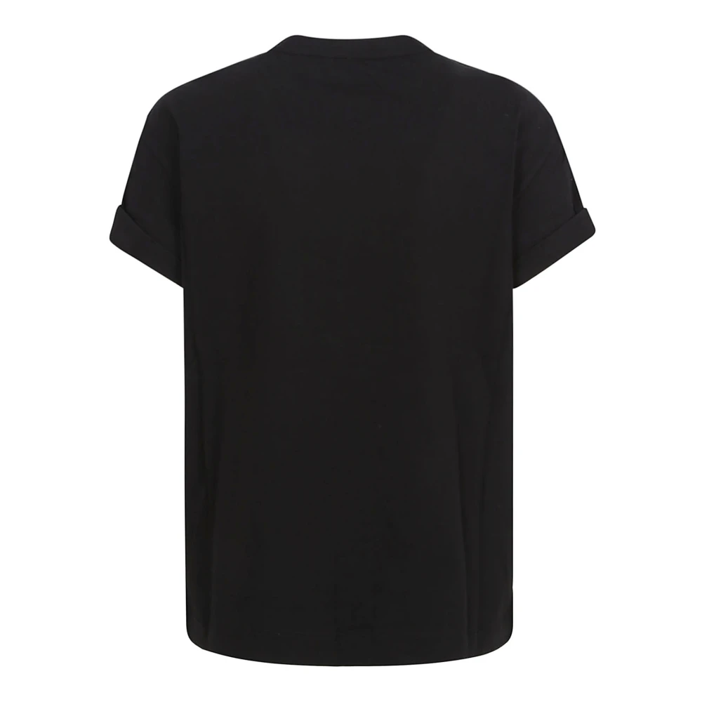 BRUNELLO CUCINELLI Zwarte T-Shirt Collectie Black Dames