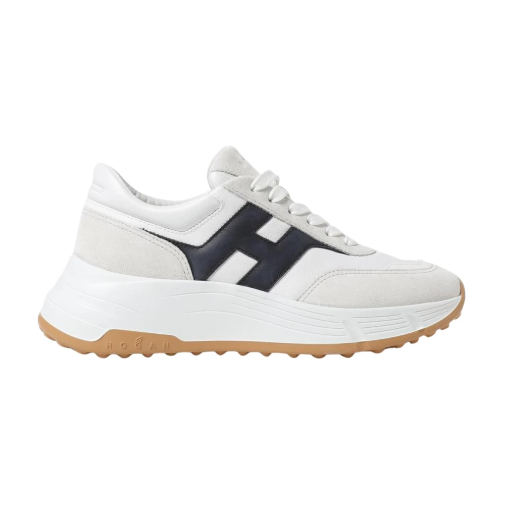 Hogan Women's White Maxi H222 Platform Trainers - Sneakers - 4 Uk - Shoes