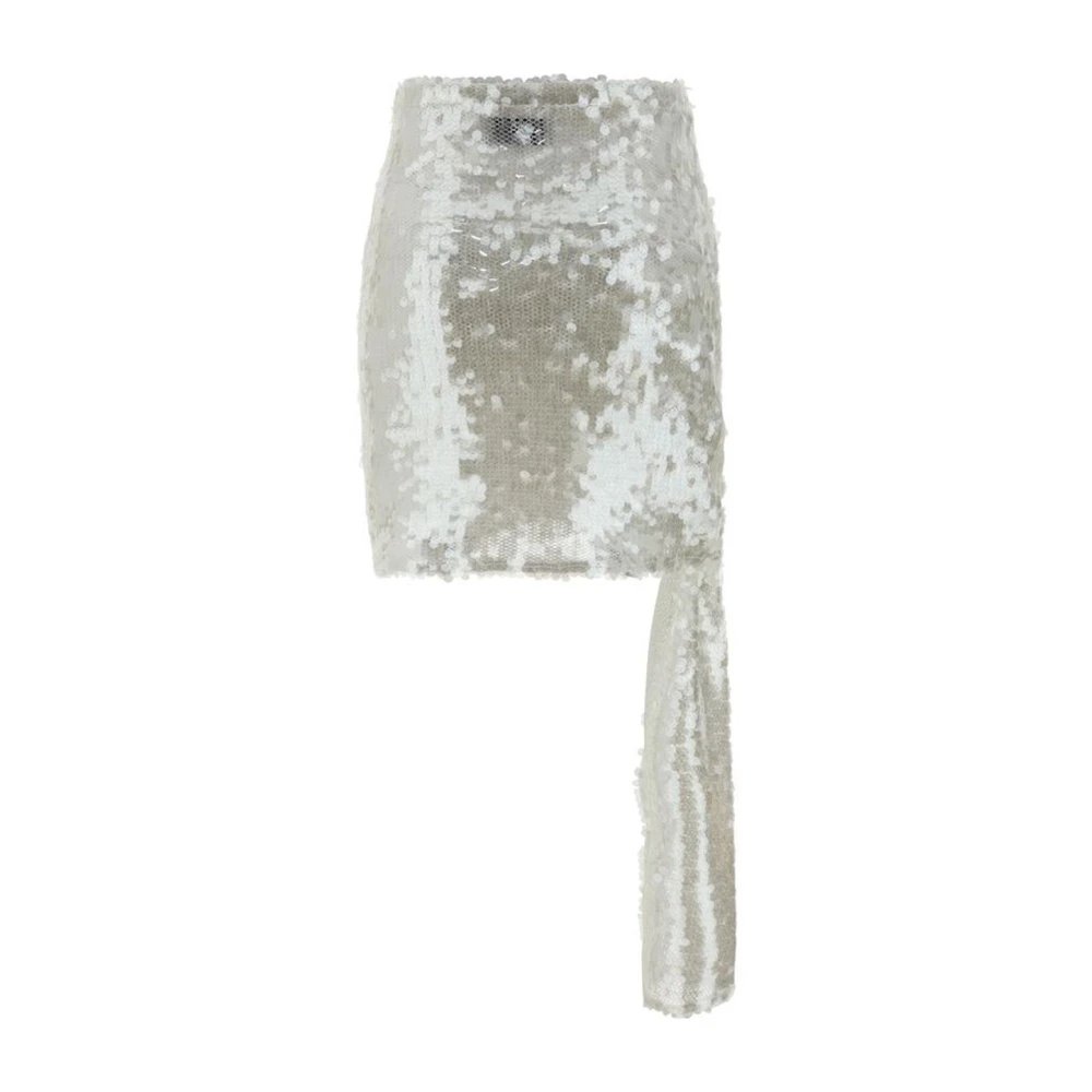 Coperni Paillet Mini Rok met Zijrits Gray Dames
