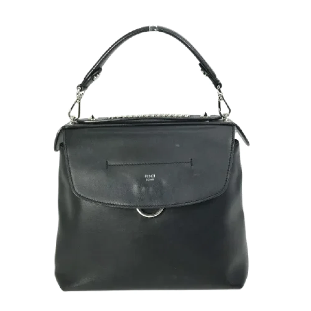 Fendi Vintage Pre-owned Leather fendi-bags Black Dames