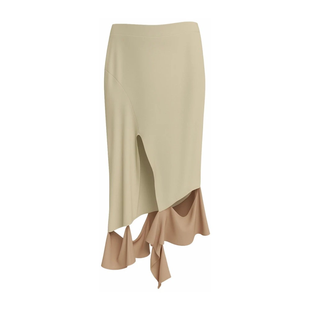 Silvian Heach Damen Beige Röcke, Sgröße: