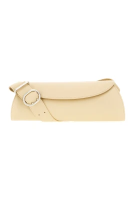 Small Cannolo Läder Crossbody-väska