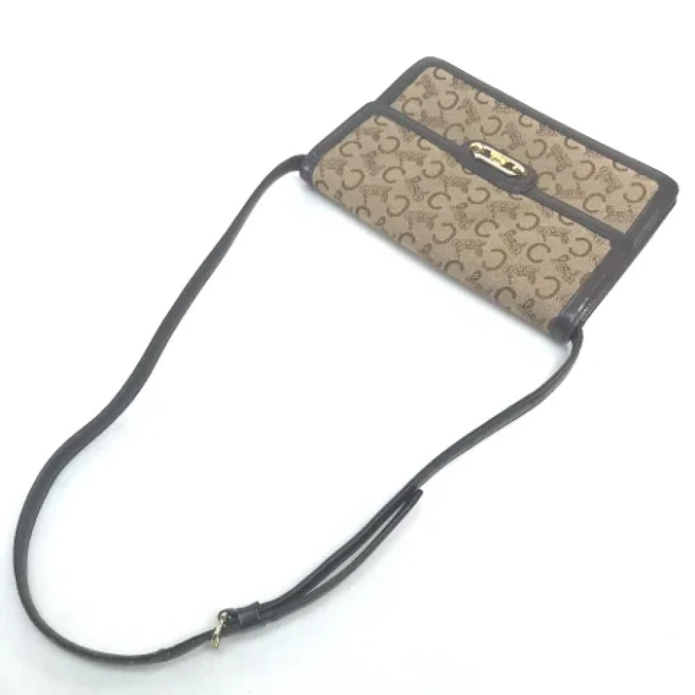 Celine Vintage Pre-owned Canvas celine-bags Brown Dames