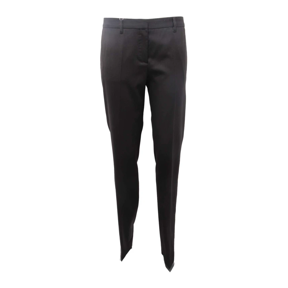 Mauro Grifoni Gray Slim-Fit Trousers, Male, S, Wool Trousers Zg220002