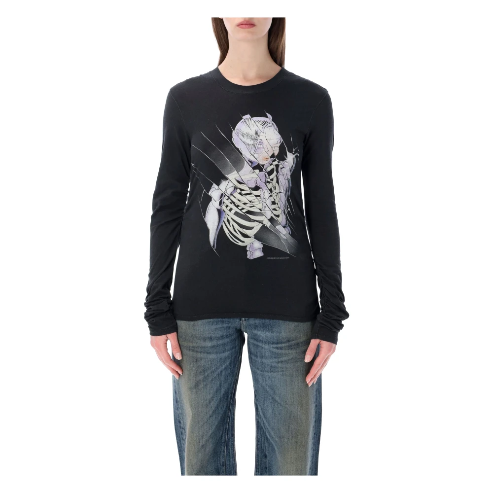 Our Legacy Black Strain Slim Longsleeve - Female - Long Sleeve T-Shirts - Xs - Tops