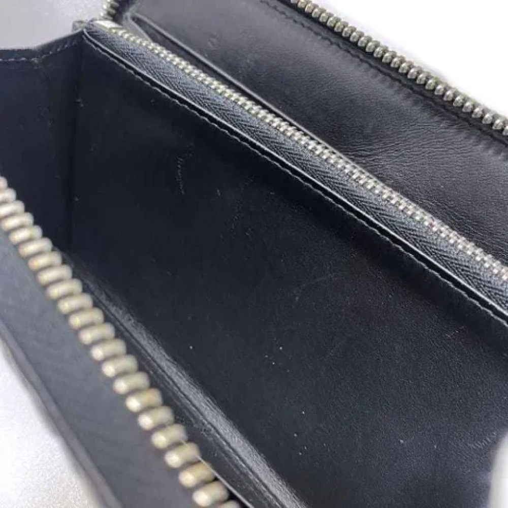 Loewe Pre-owned Leather wallets Black Dames