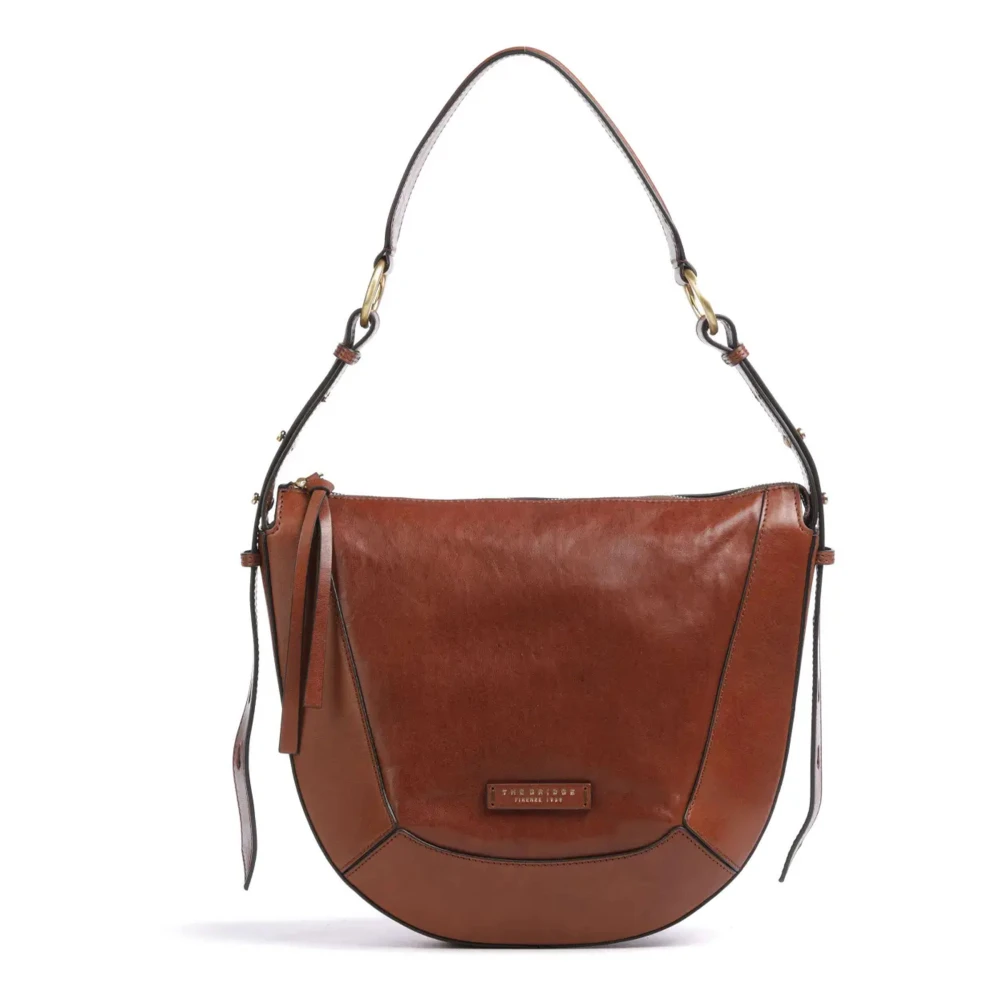 The Bridge Stijlvolle Crossbody Tas Brown Dames