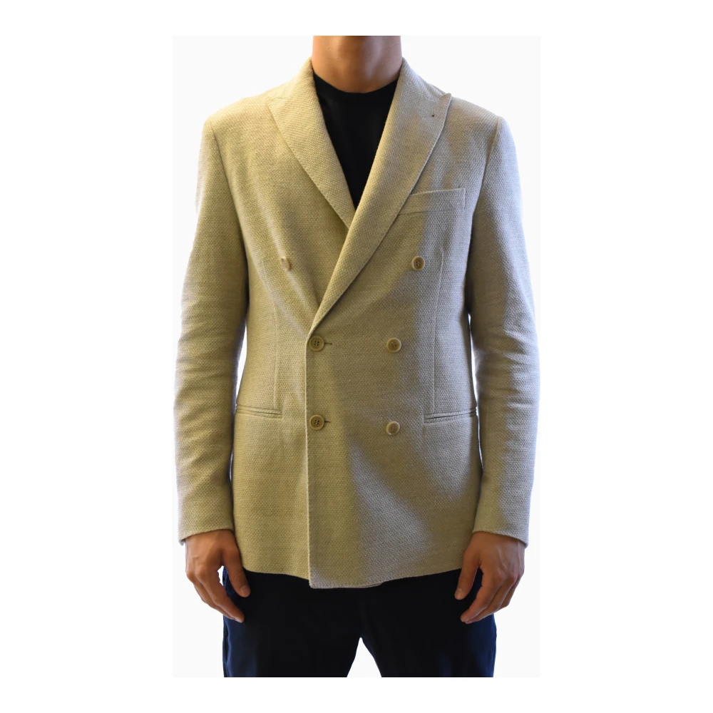 Fay - Jackets > Blazers - Beige - Fay - Modalova