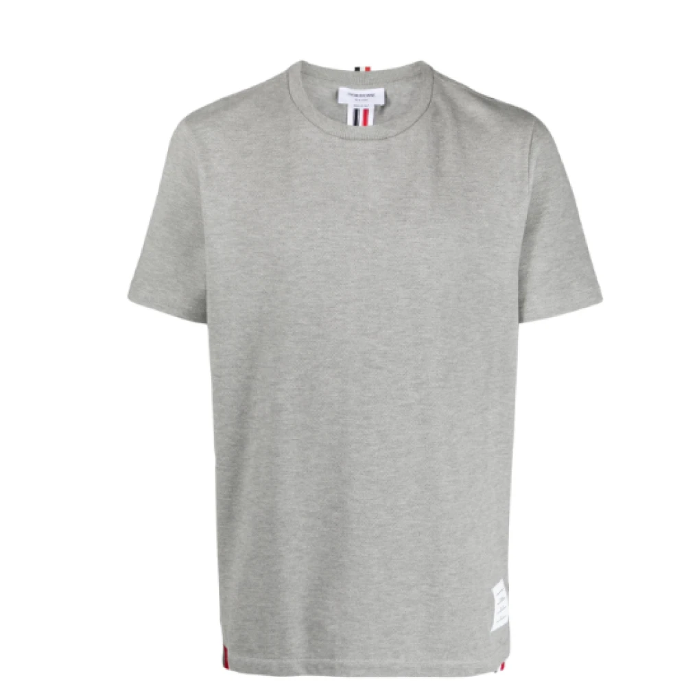 Thom Browne Stijlvolle T-shirts en Polos Gray Heren