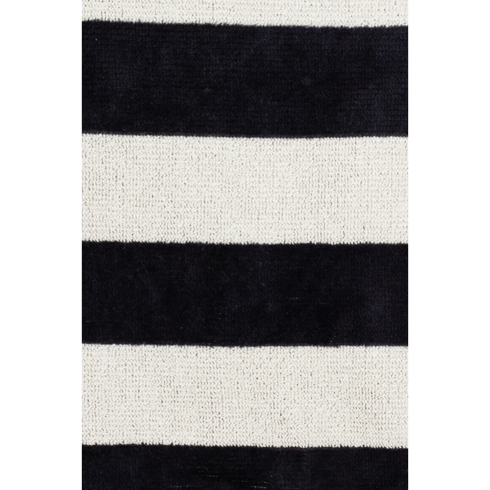Ami Paris Badhanddoek Black Unisex
