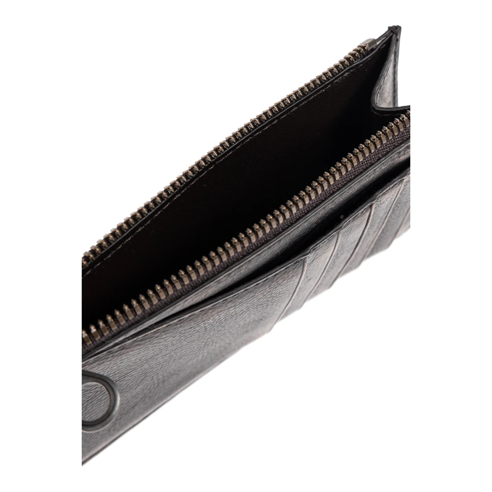 Balenciaga Leren kaarthouder Brown Heren