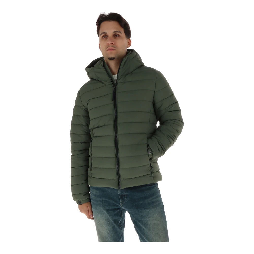 Superdry Vert Daunenjacke Mit Kapuze Fuji - Bild 3
