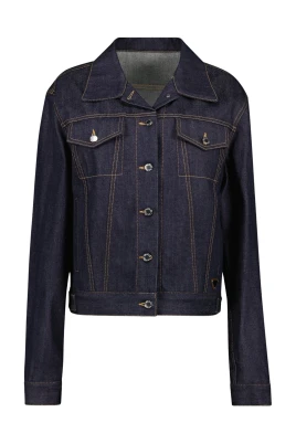 Denimjacka Klassisk Blå Rå