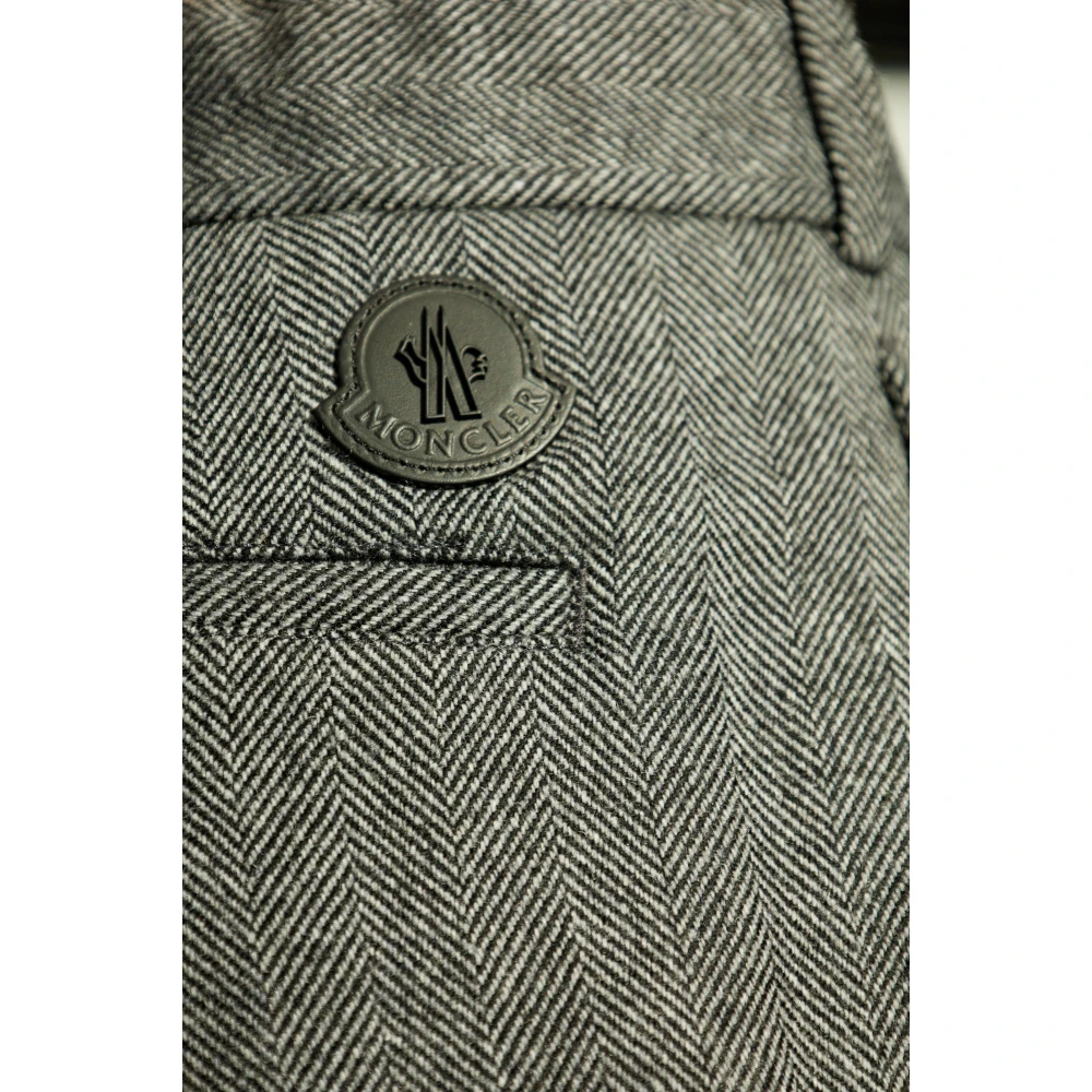 Moncler Wollen broek Gray Heren