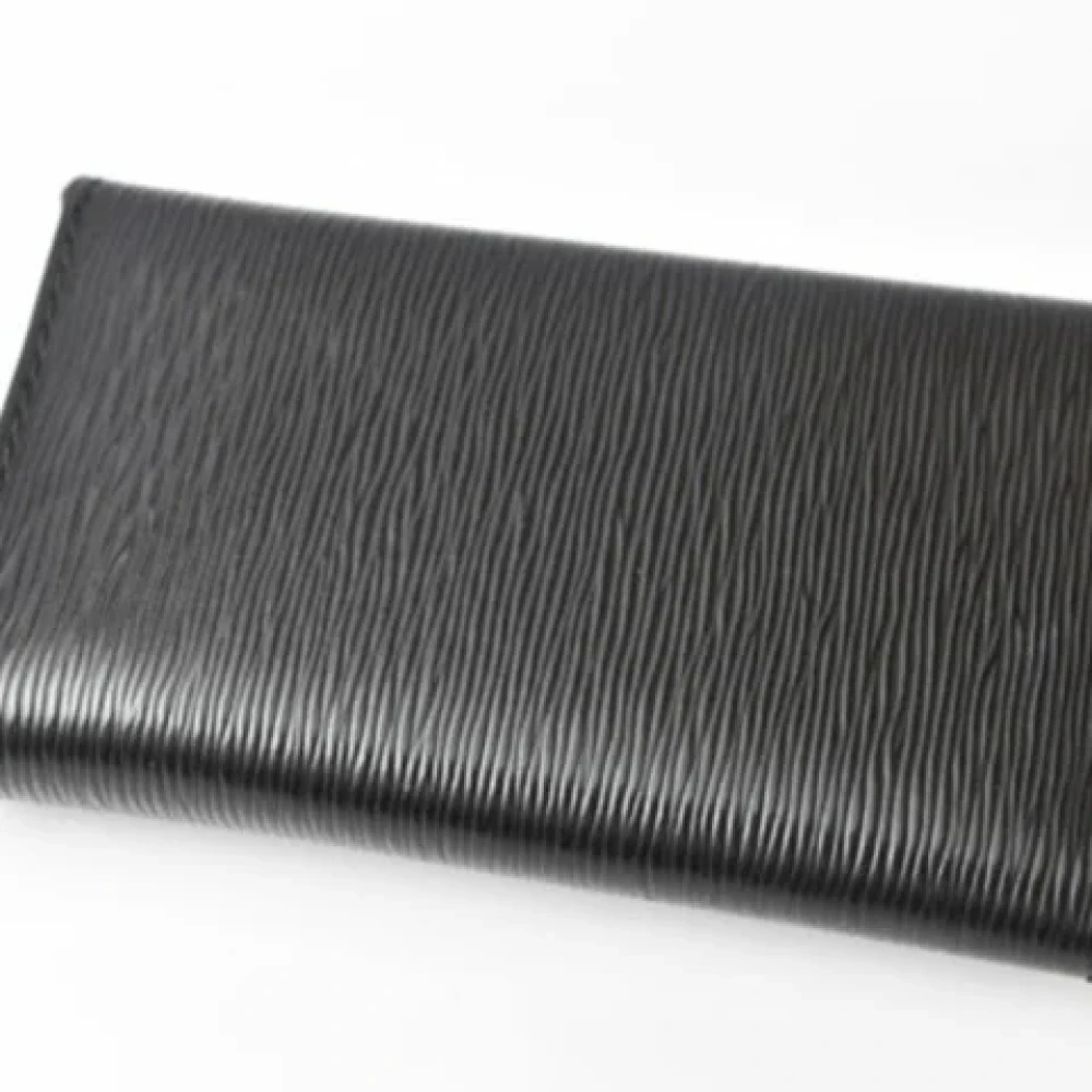 Prada Vintage Pre-owned Leather key-holders Black Dames