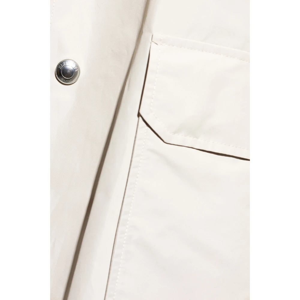 Eleventy Jas met afneembare capuchon Beige Heren