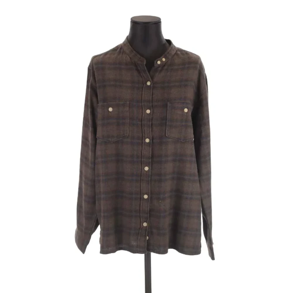 Isabel Marant Pre-owned Cotton tops Brown Dames