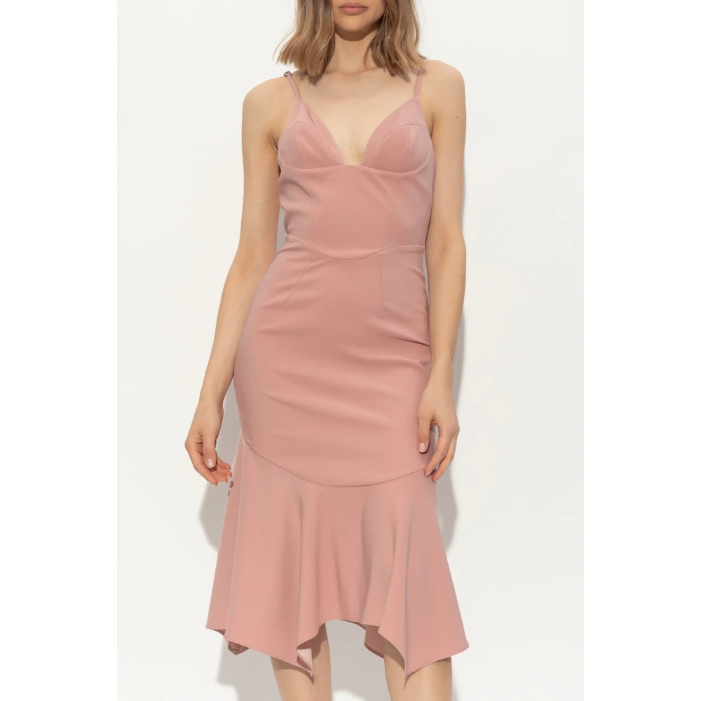 Dsquared2 Jurk met bandjes Pink Dames