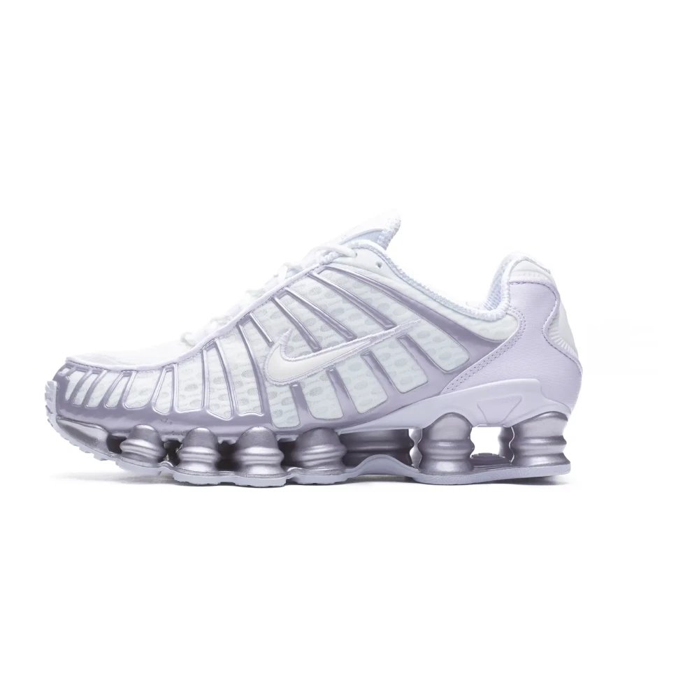 Nike Women's White Running Shoes, 7 Uk, Shox Tl