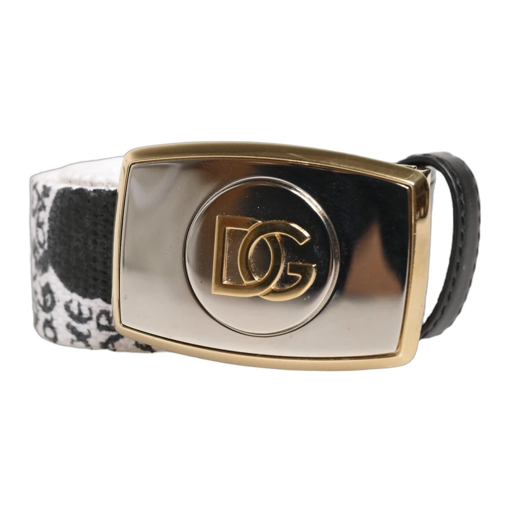 Dolce & Gabbana Unisex Wit Accessoires One Size, Belts