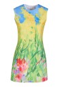 robe-courte-imprimee-jaune