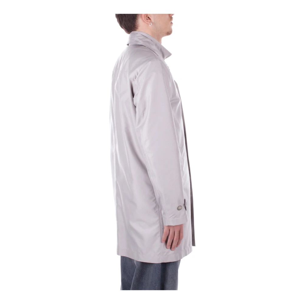 Fay Heren Logo Jas met Verstelbare Mouwen Gray Heren